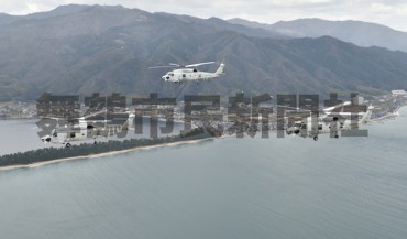 海自23航空隊初訓練飛行−1年の飛行安全祈念