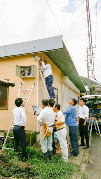 真倉自治会で防犯カメラ設置−立ち上がる住民たち