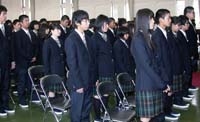 115人の新入生迎える　日星高で入学式　【舞鶴】