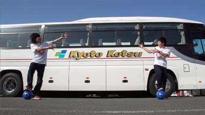 バスの魅力、ＰＶで〝発進〟 京都交通　Ｙｏｕ Ｔｕｂｅで話題 ＡＬＥＧ―Ｒｅも出演 市内の風景とバスが一体に【舞鶴】