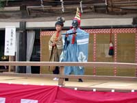 田中町 小中学生が5年に一度 鈴鹿神社で伝統芸能奉納【舞鶴】