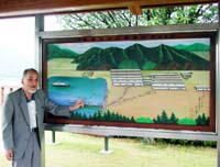 日本画家・田口白峰さん（南田辺）が30年前寄贈 水彩画を自ら修復し再び引揚記念公園に 【舞鶴のニュース】