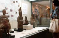 倭文神社の男神坐像など5体の神像群 6月15日まで市郷土資料館で展示【舞鶴】