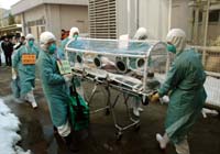 新型肺炎SARSなどの新感染症 舞鶴赤十字病院で各機関が連携訓練【舞鶴】