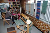「ミニギャラリー&手織り工房」教室も予定 3月オープン 、福本さん(小倉)利用呼びかけ【舞鶴】